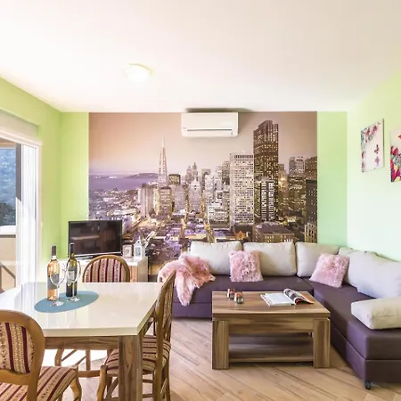 Апартаменты Two-bedroom With Sea View In *